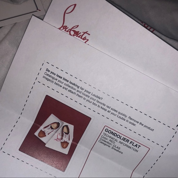 Authentic Men’s Christian Louboutin sneakers - Picture 2 of 8